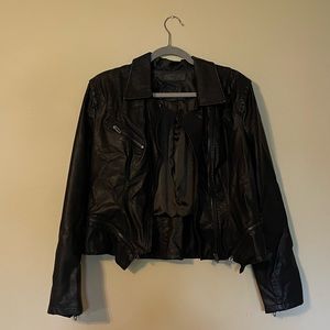 Leather jacket